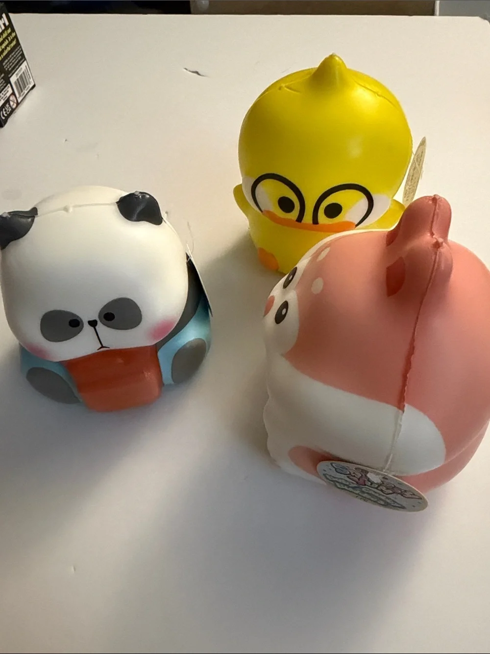 Squeesy yum baby chubby buddies set  of 3